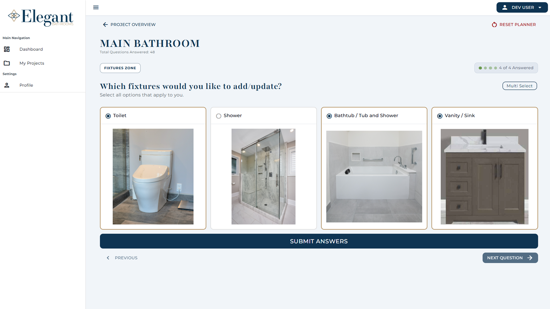 Elegant Bathrooms