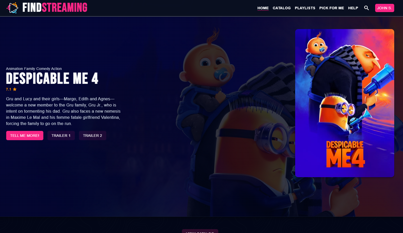 Find Streaming