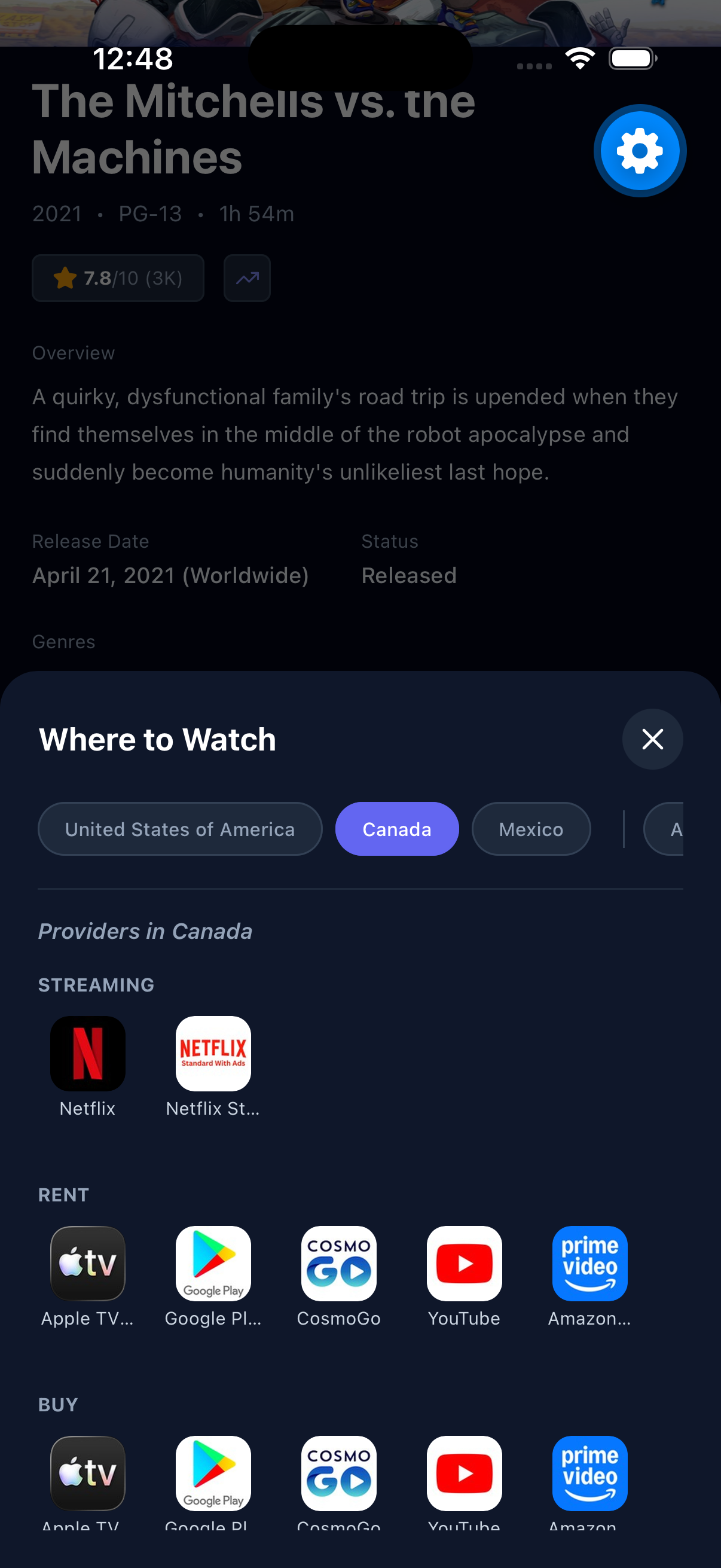 Find Streaming Mobile